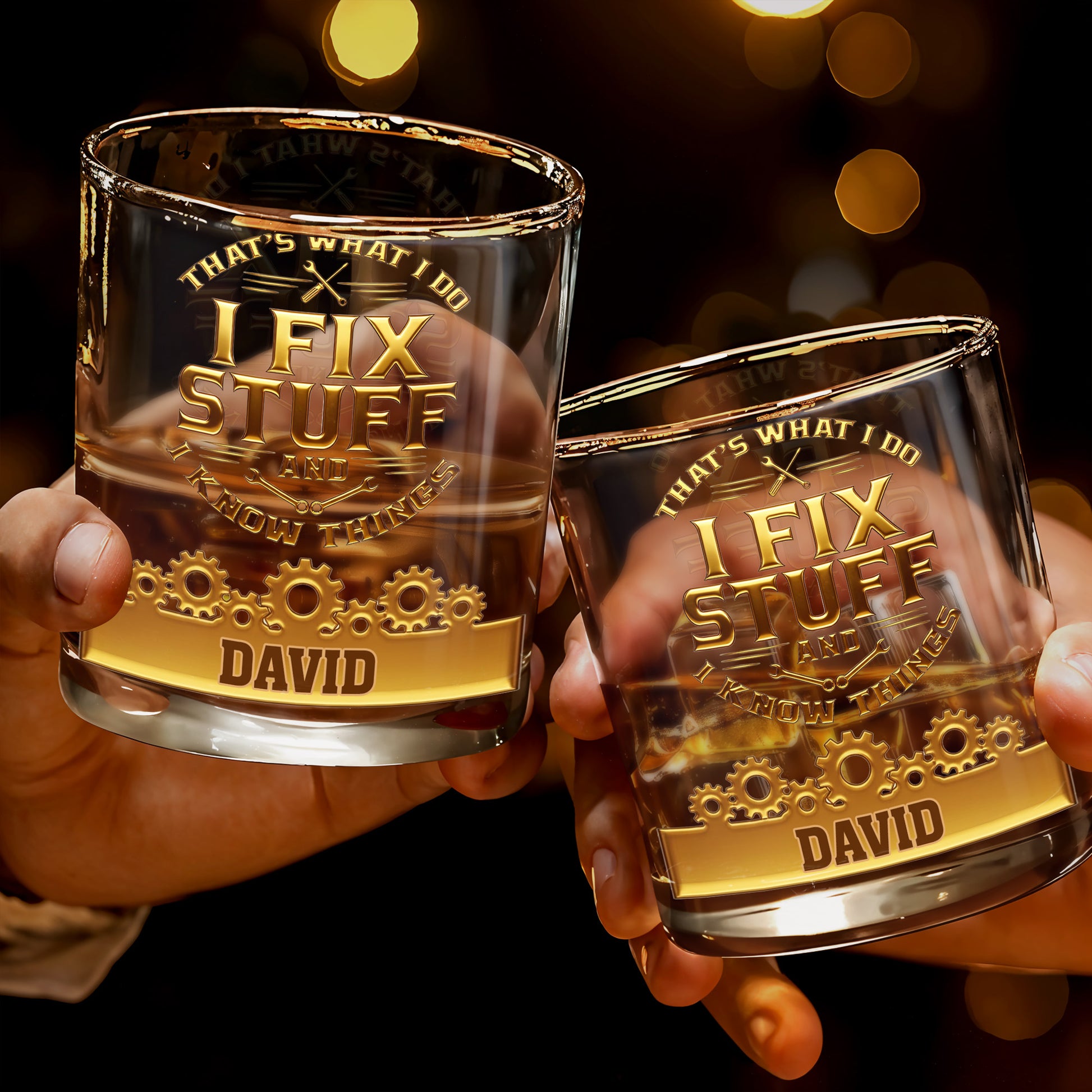 I Fix Stuff And I Know Things, Gears and Tools Design