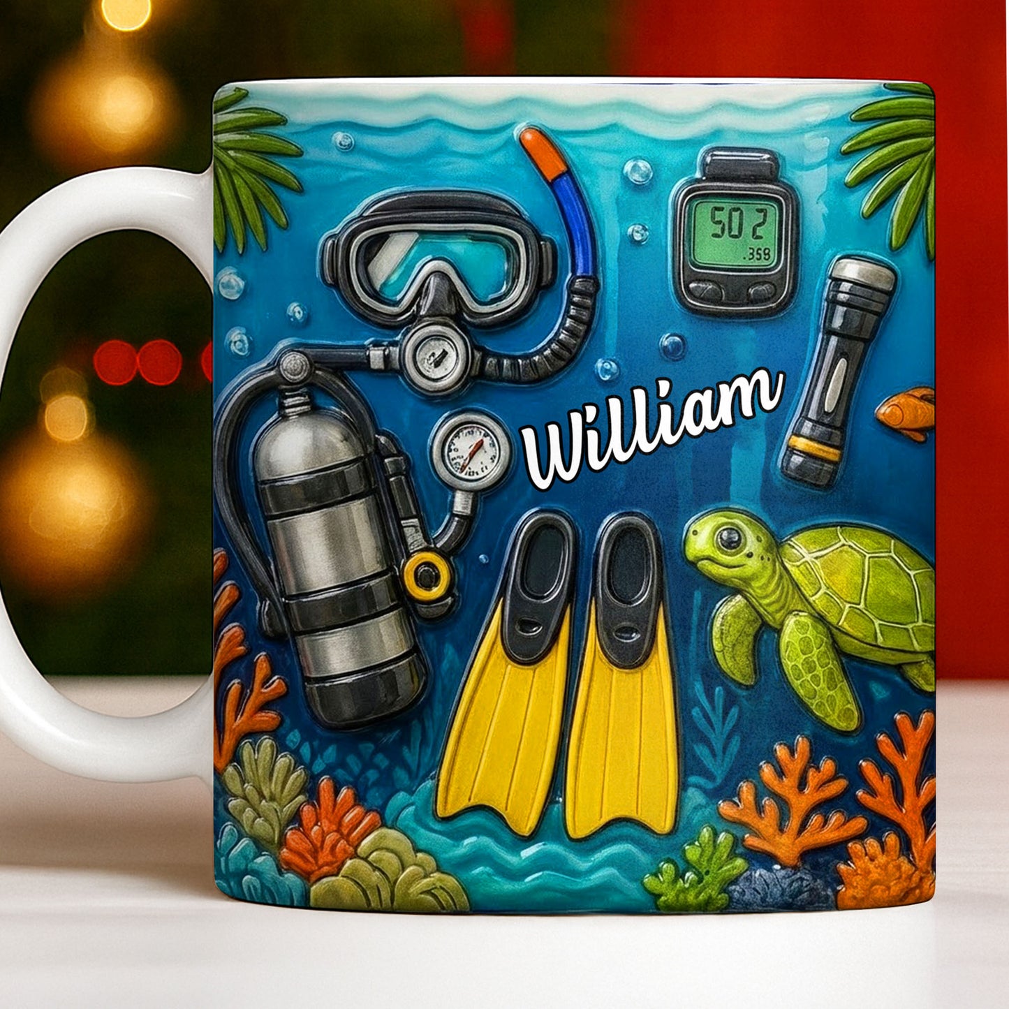 Explore The Depths Of The Ocean With Sea Turtle And Scuba Gear