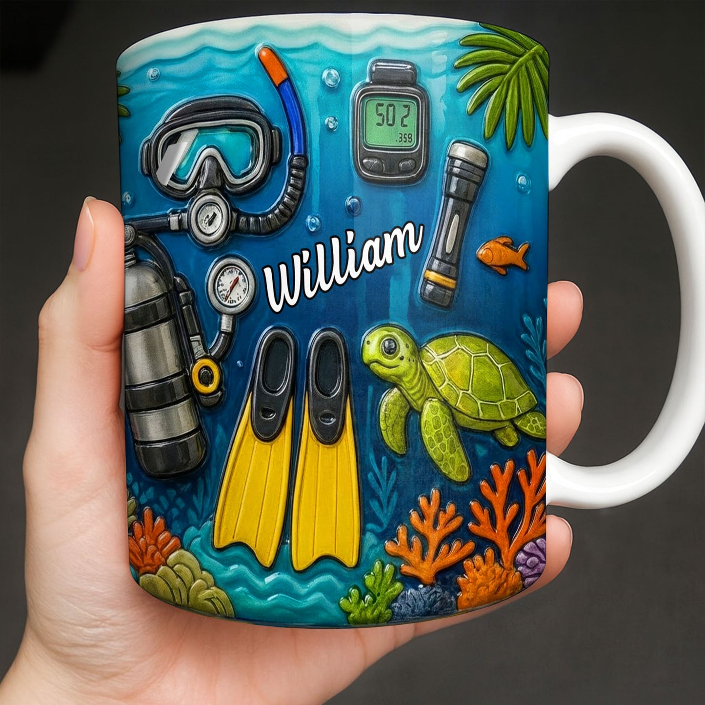 Explore The Depths Of The Ocean With Sea Turtle And Scuba Gear