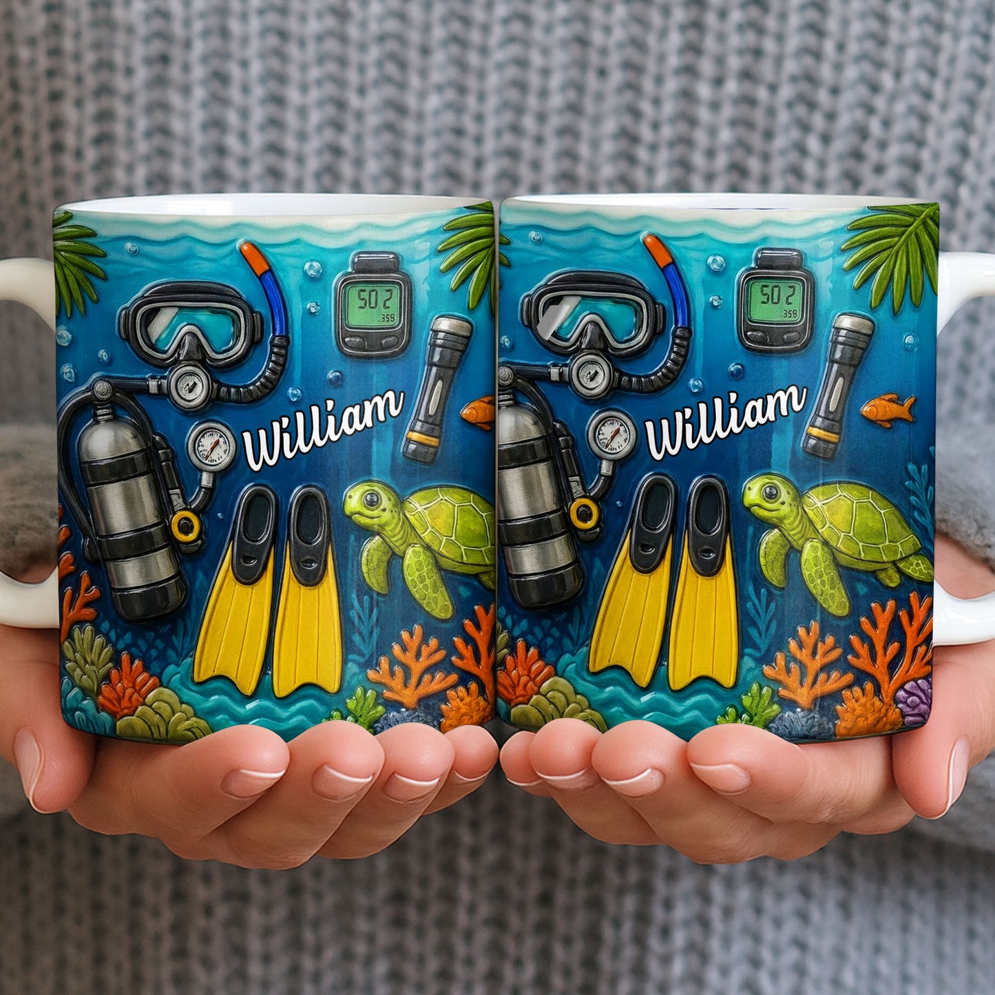 Explore The Depths Of The Ocean With Sea Turtle And Scuba Gear