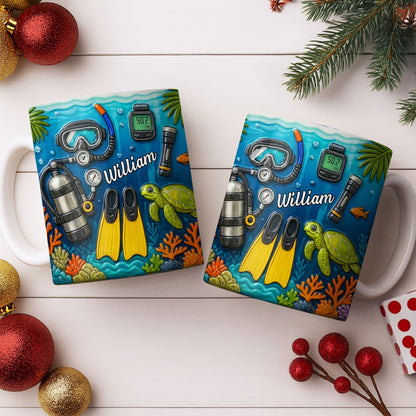 Explore The Depths Of The Ocean With Sea Turtle And Scuba Gear