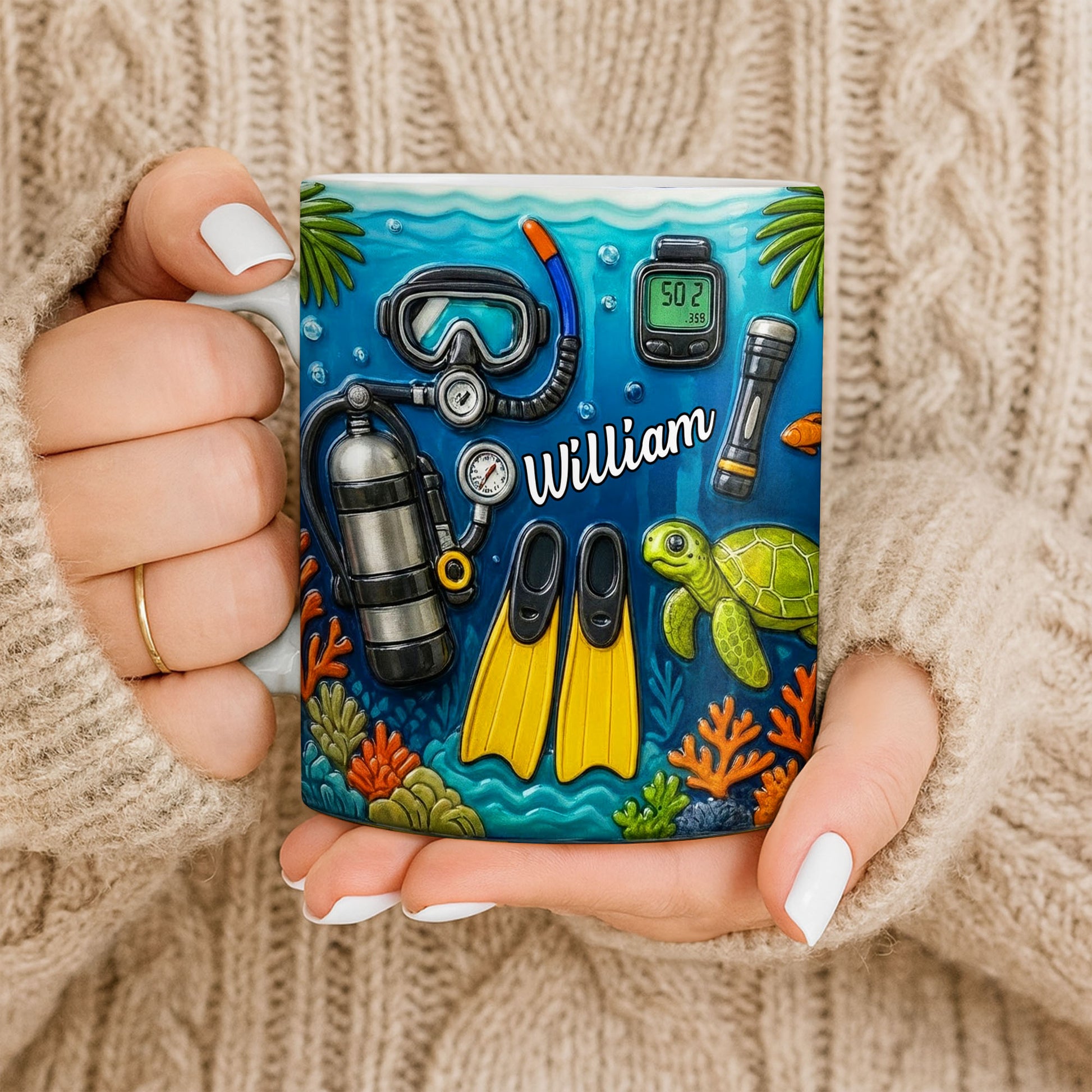 Explore The Depths Of The Ocean With Sea Turtle And Scuba Gear