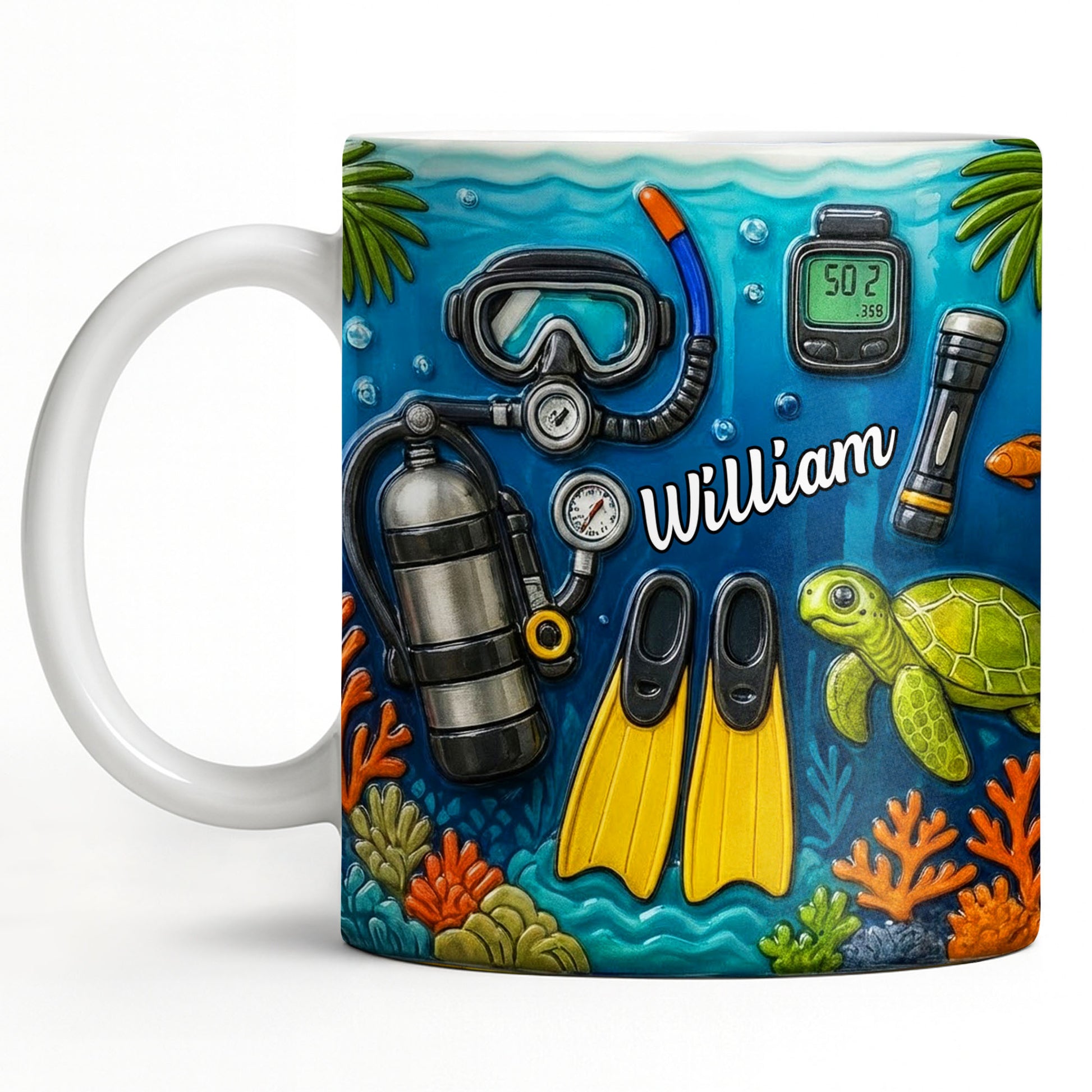 Explore The Depths Of The Ocean With Sea Turtle And Scuba Gear