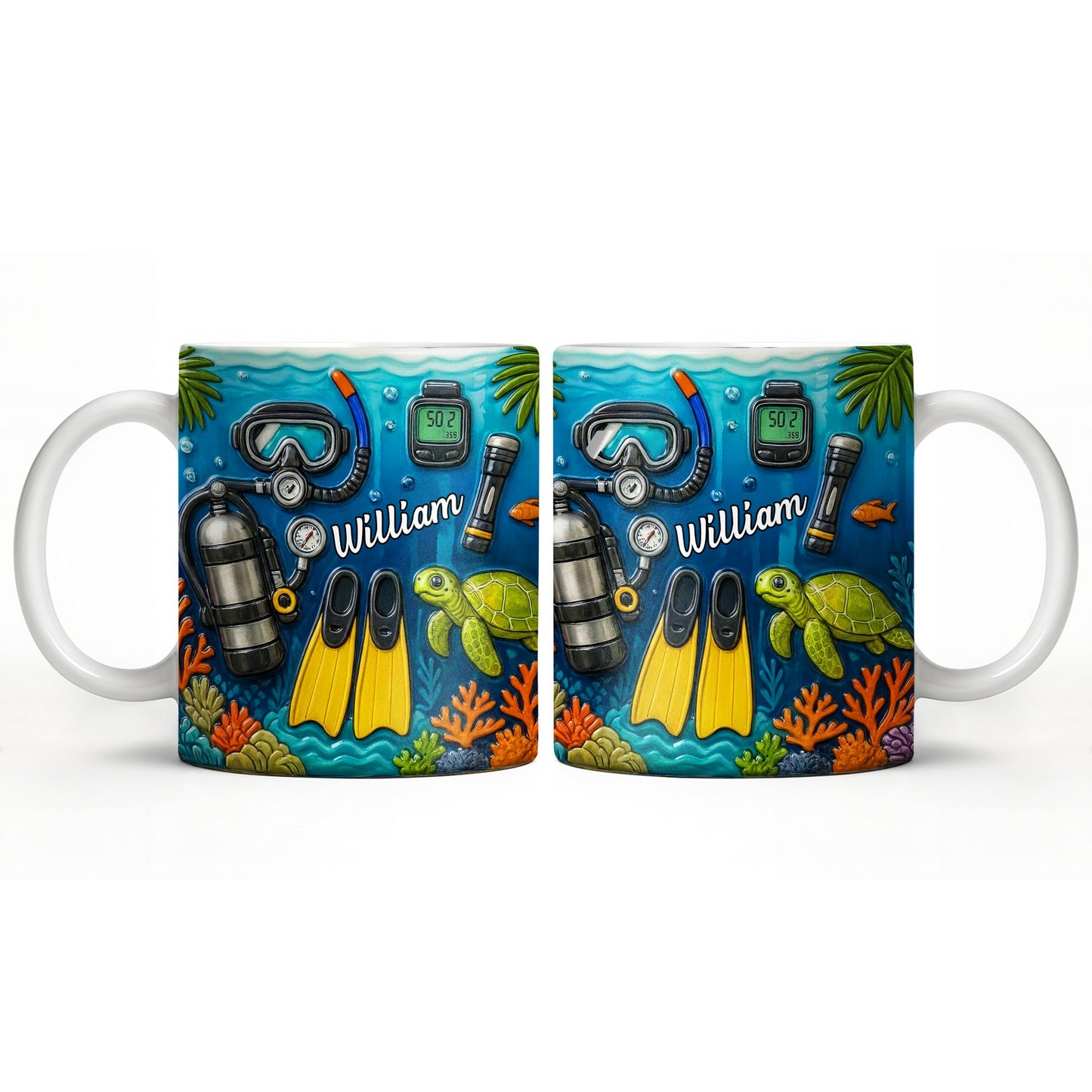 Explore The Depths Of The Ocean With Sea Turtle And Scuba Gear