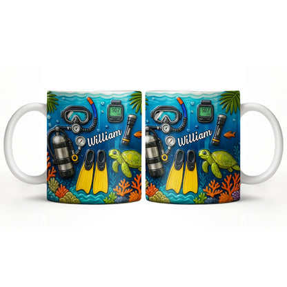 Explore The Depths Of The Ocean With Sea Turtle And Scuba Gear