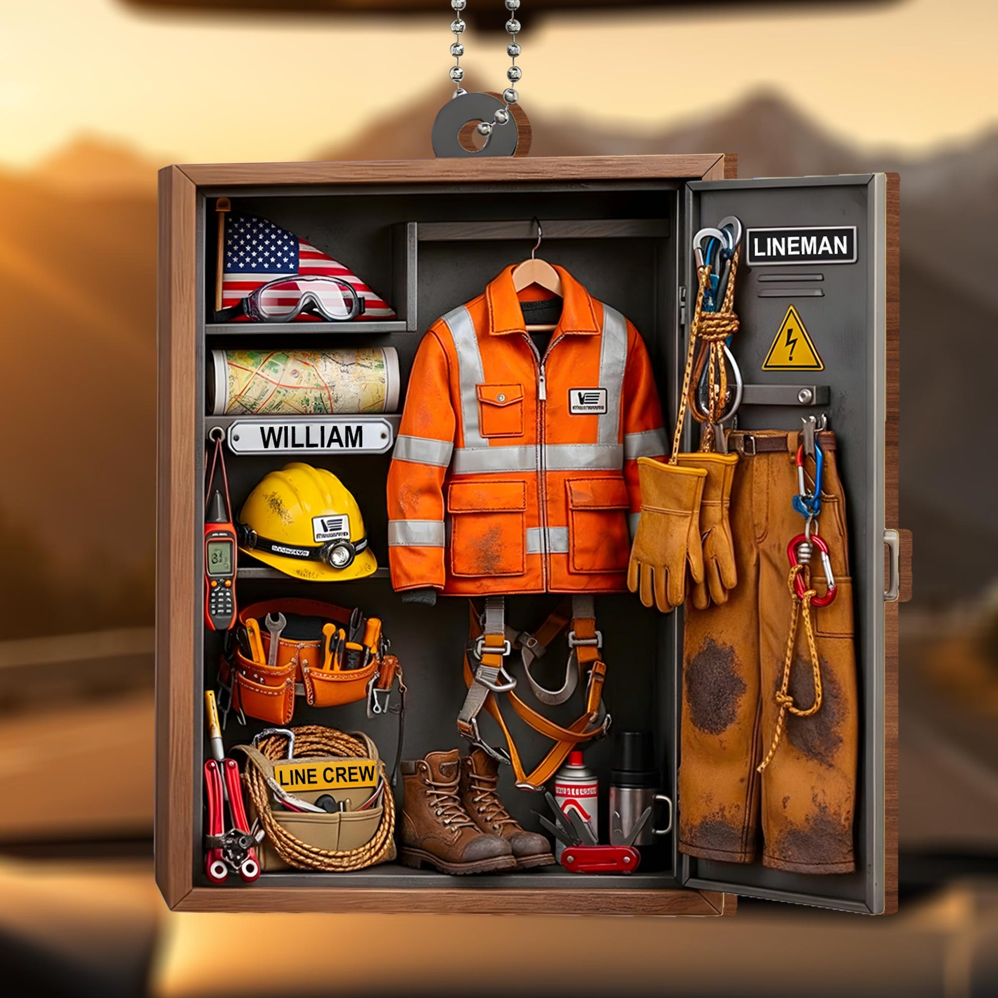 Celebrating Our Essential Heroes, Safety Helmet, Gloves and Tools