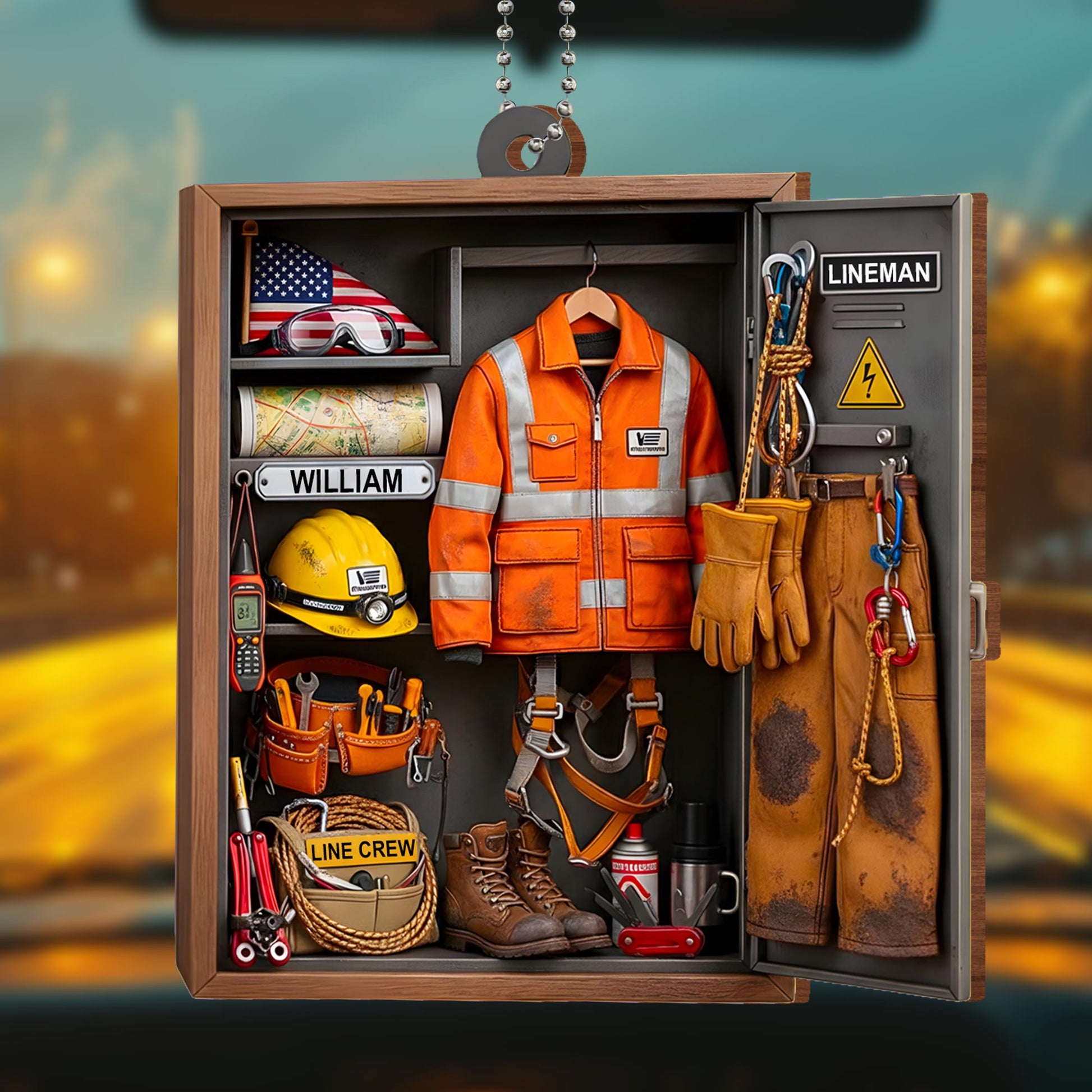 Celebrating Our Essential Heroes, Safety Helmet, Gloves and Tools
