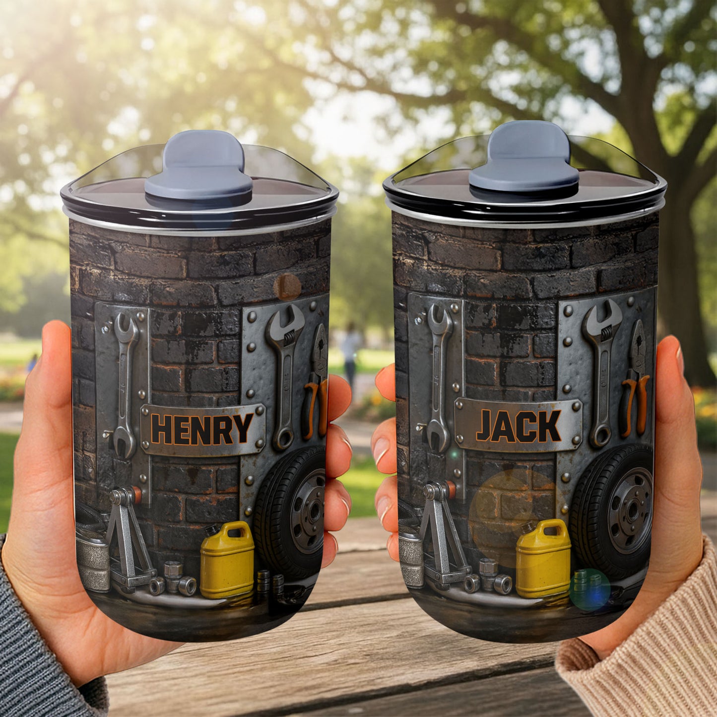 Customize With Your Name, Tools And Tire Design