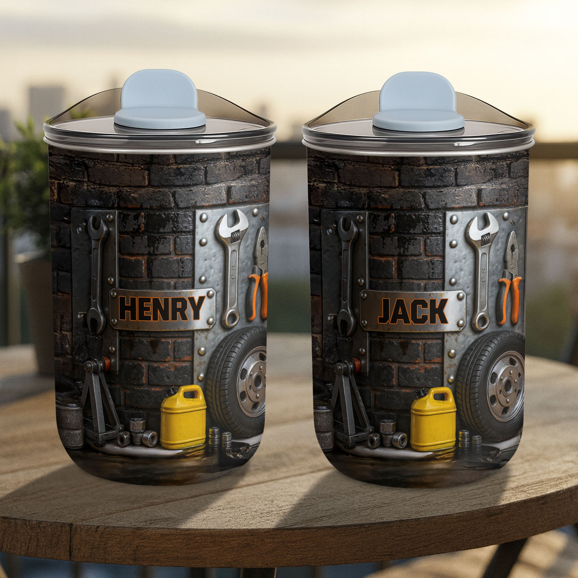 Customize With Your Name, Tools And Tire Design