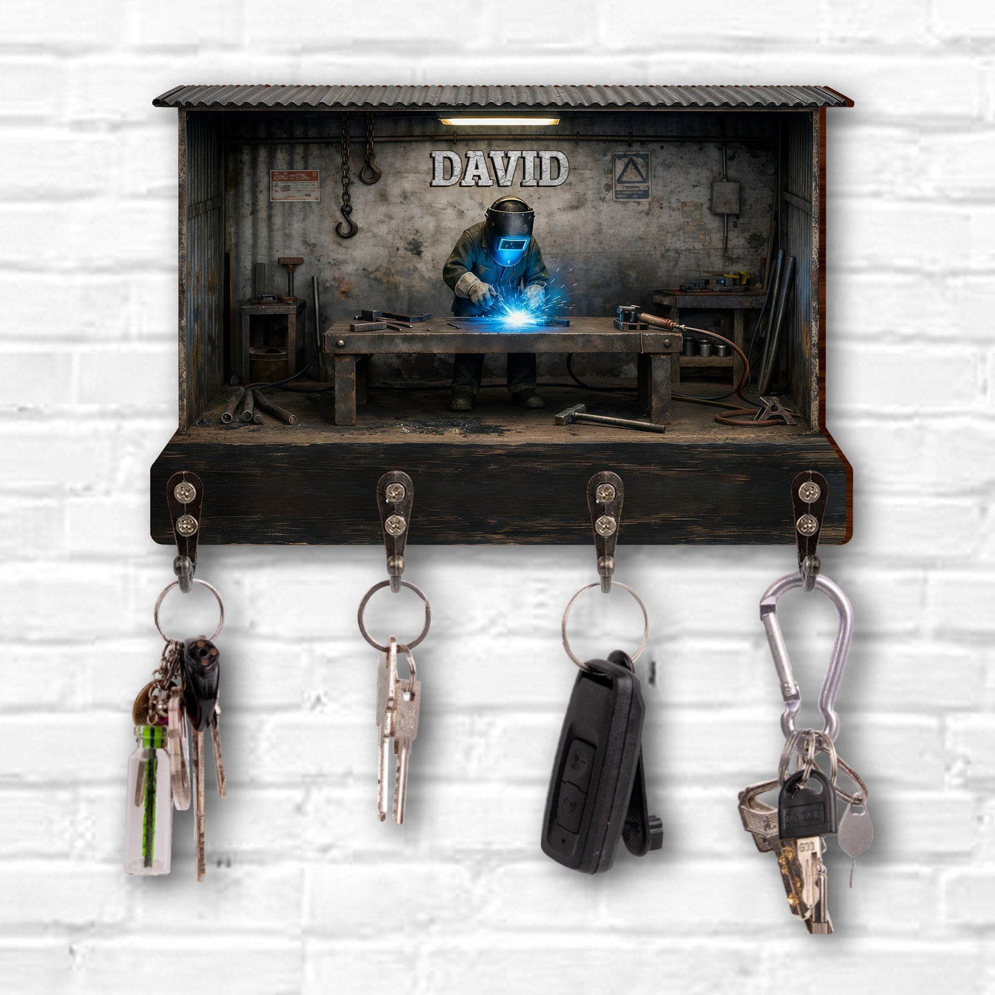 Craft Your Own Space, Welding Workshop Key Holder