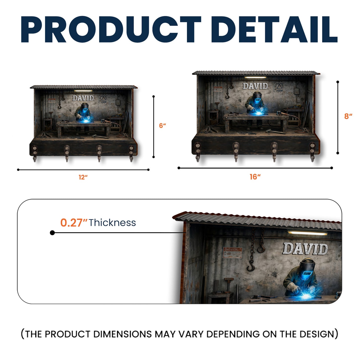 Craft Your Own Space, Welding Workshop Key Holder