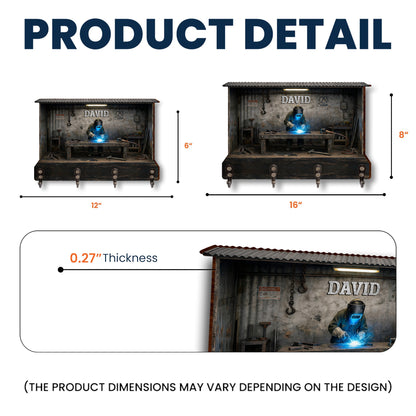 Craft Your Own Space, Welding Workshop Key Holder