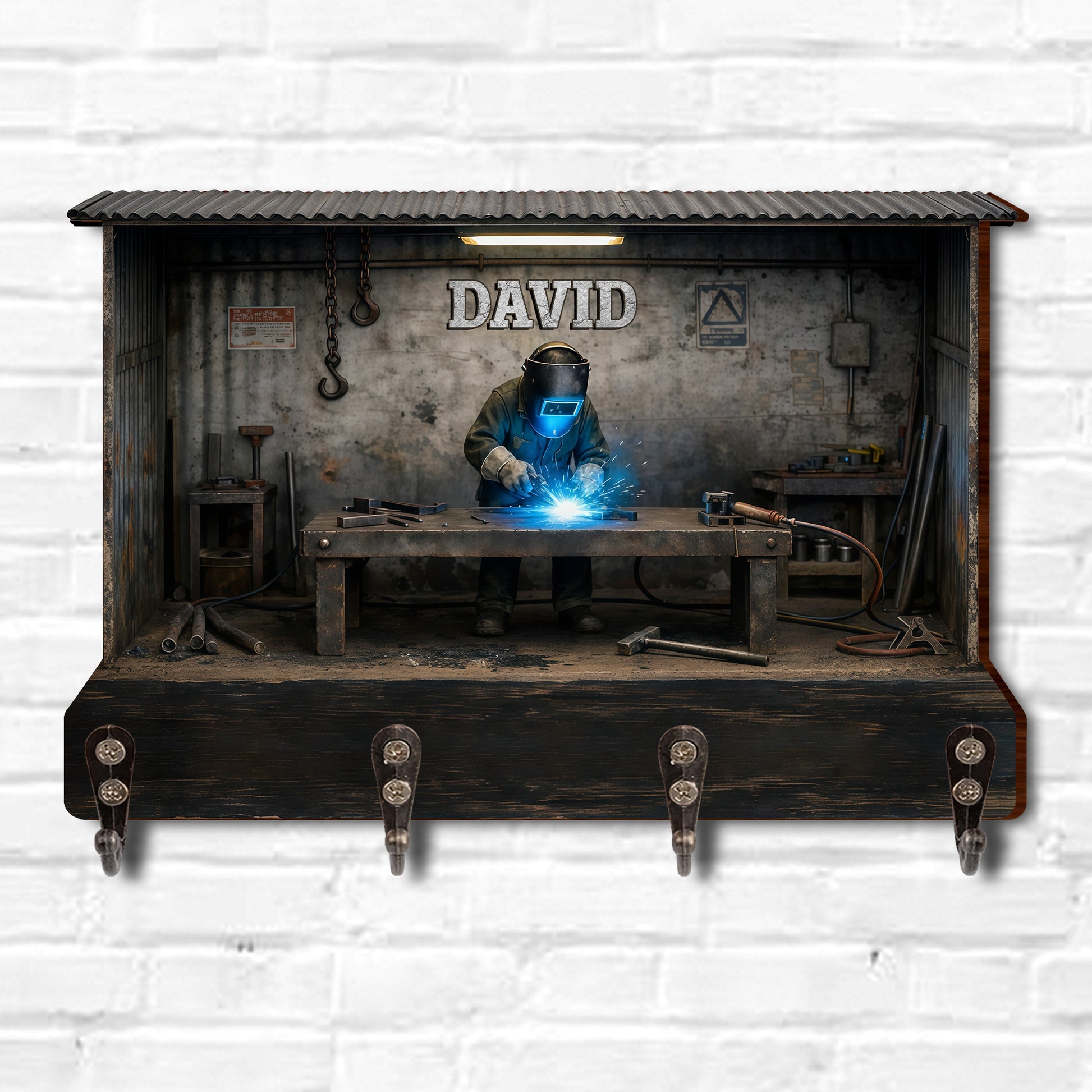 Craft Your Own Space, Welding Workshop Key Holder