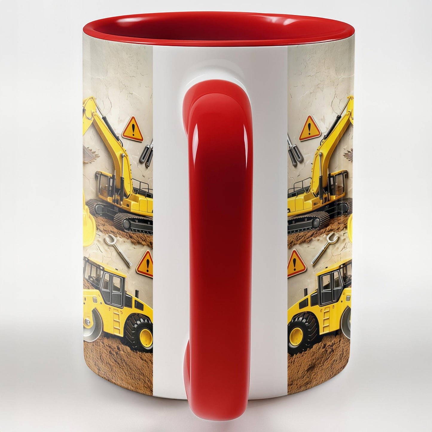 Customizable Construction Themed Builder Mug