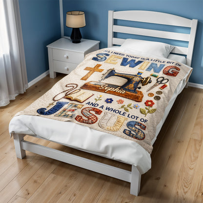 All I Need Today, Sewing And Jesus