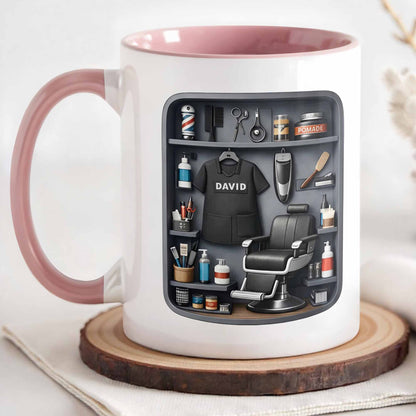 Customized Barber Tools Design, Barber Chair And Scissors