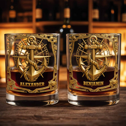 Sail The Seas Of Life With Courage And Strength Anchor And Rope