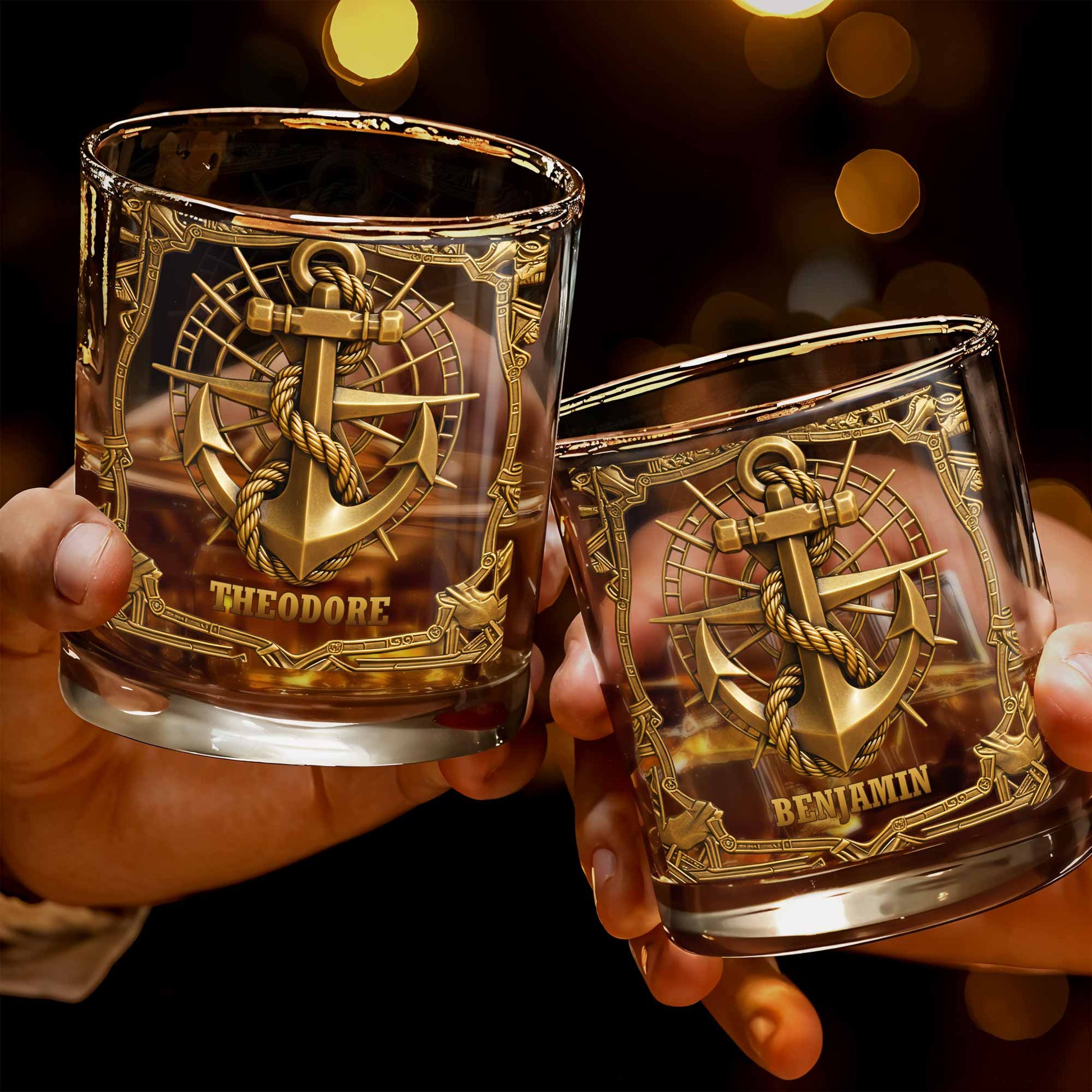 Sail The Seas Of Life With Courage And Strength Anchor And Rope