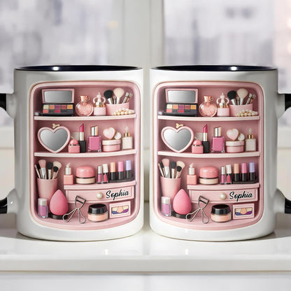 To My Beautiful, Never Forget That I Love You, Makeup Mug