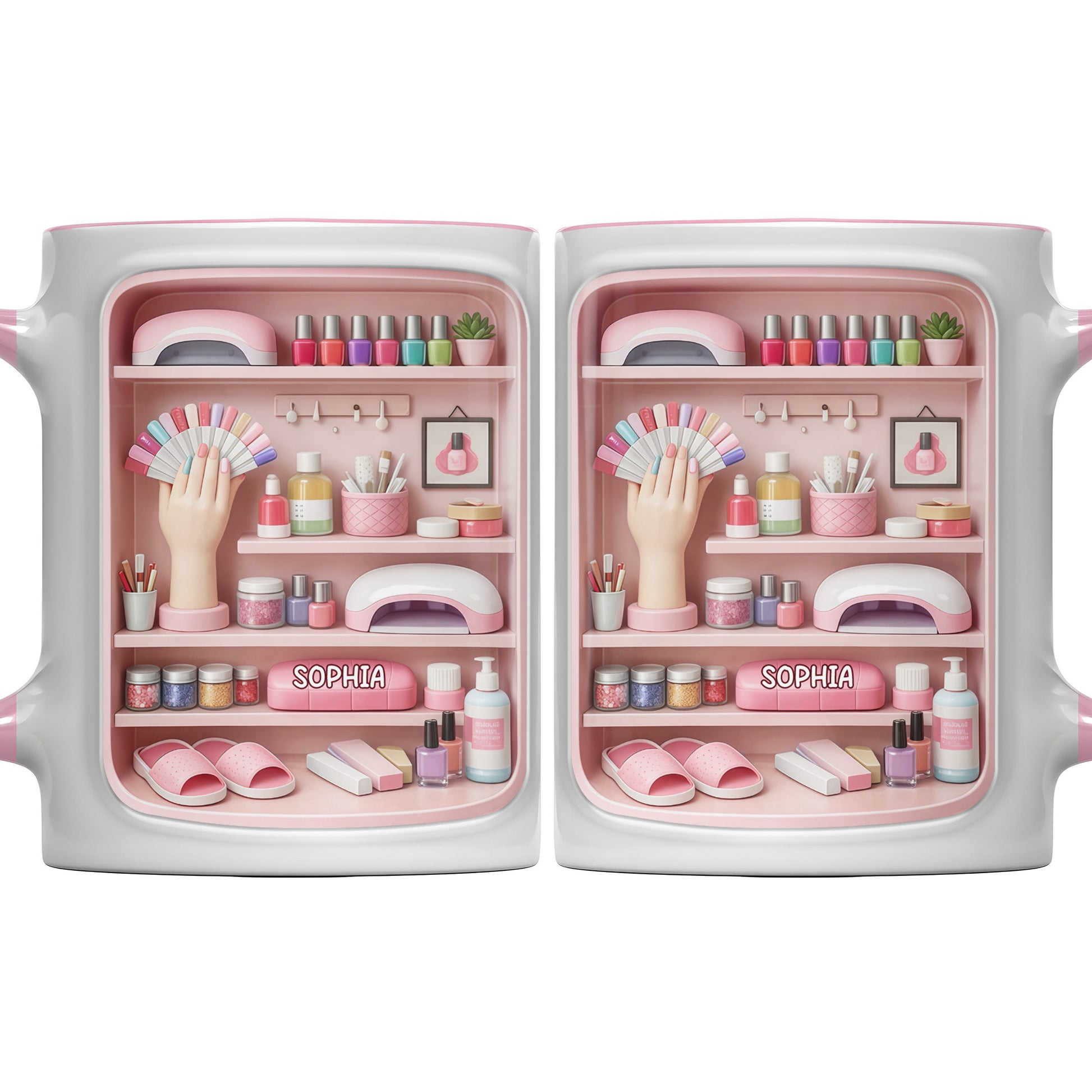 Beauty And Nail Care Essentials Manicure Tools And Polish