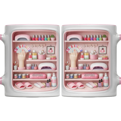 Beauty And Nail Care Essentials Manicure Tools And Polish