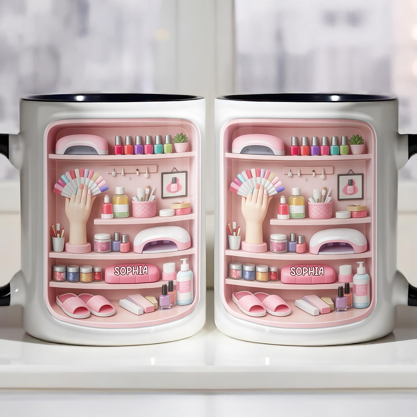 Beauty And Nail Care Essentials Manicure Tools And Polish