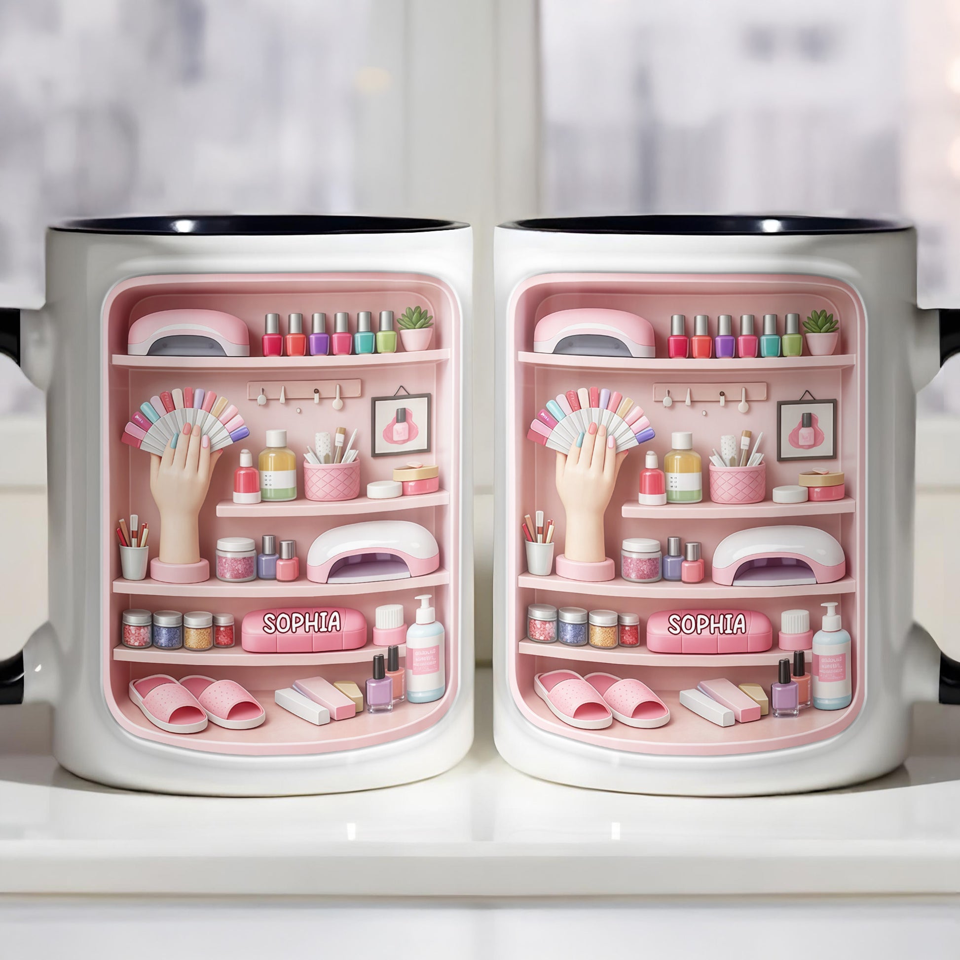 Beauty And Nail Care Essentials Manicure Tools And Polish