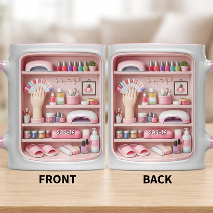 Beauty And Nail Care Essentials Manicure Tools And Polish