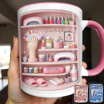 Beauty And Nail Care Essentials Manicure Tools And Polish