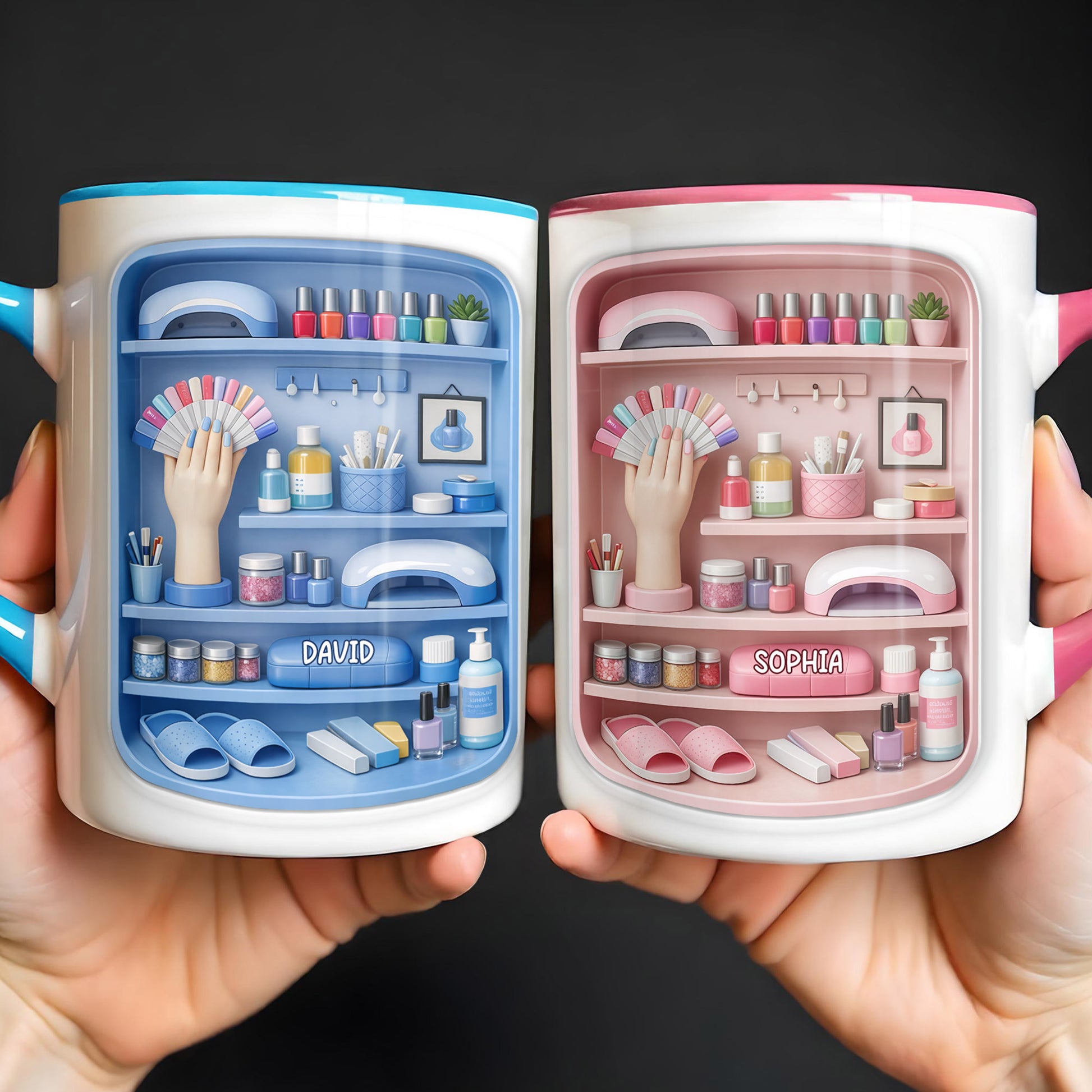 Beauty And Nail Care Essentials Manicure Tools And Polish