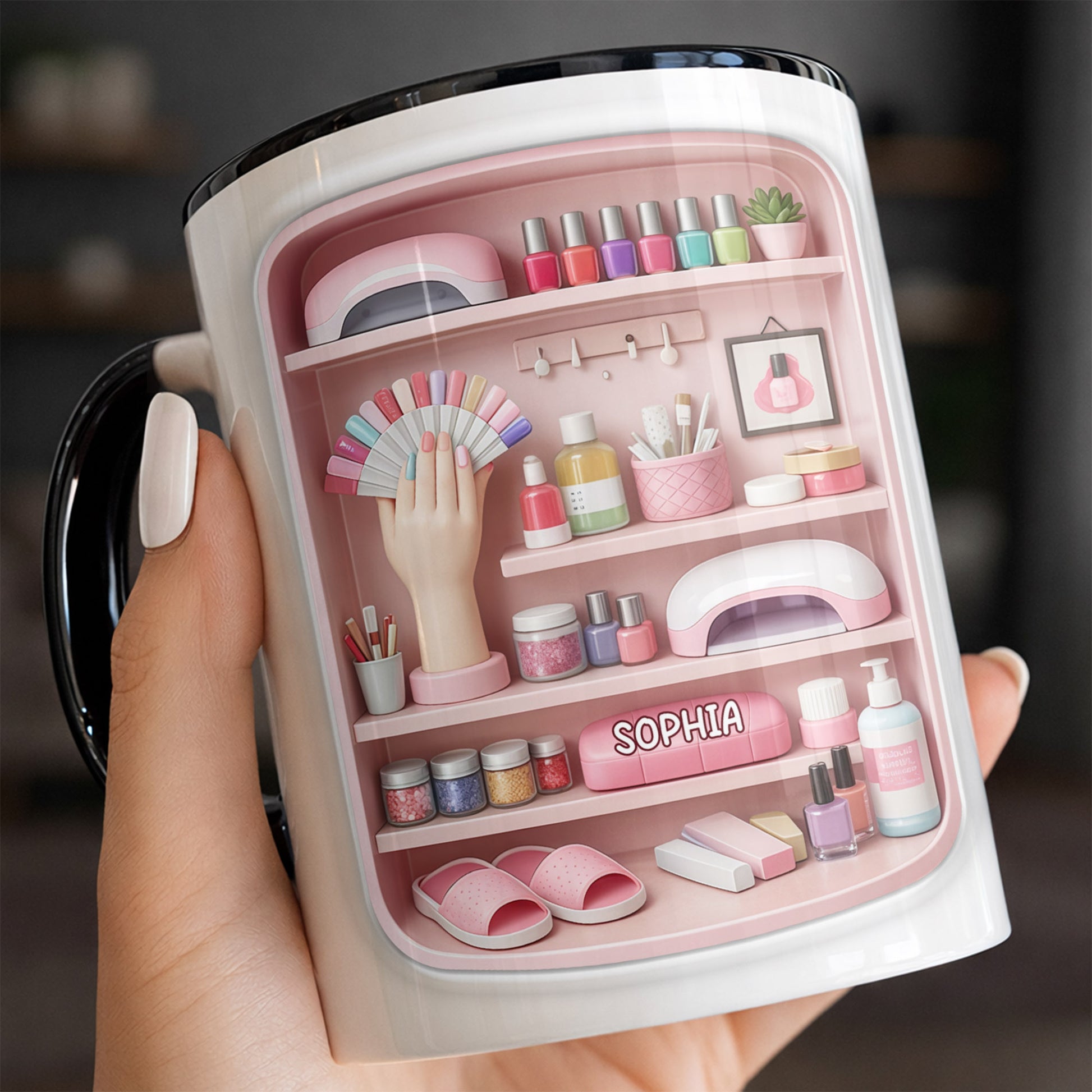 Beauty And Nail Care Essentials Manicure Tools And Polish