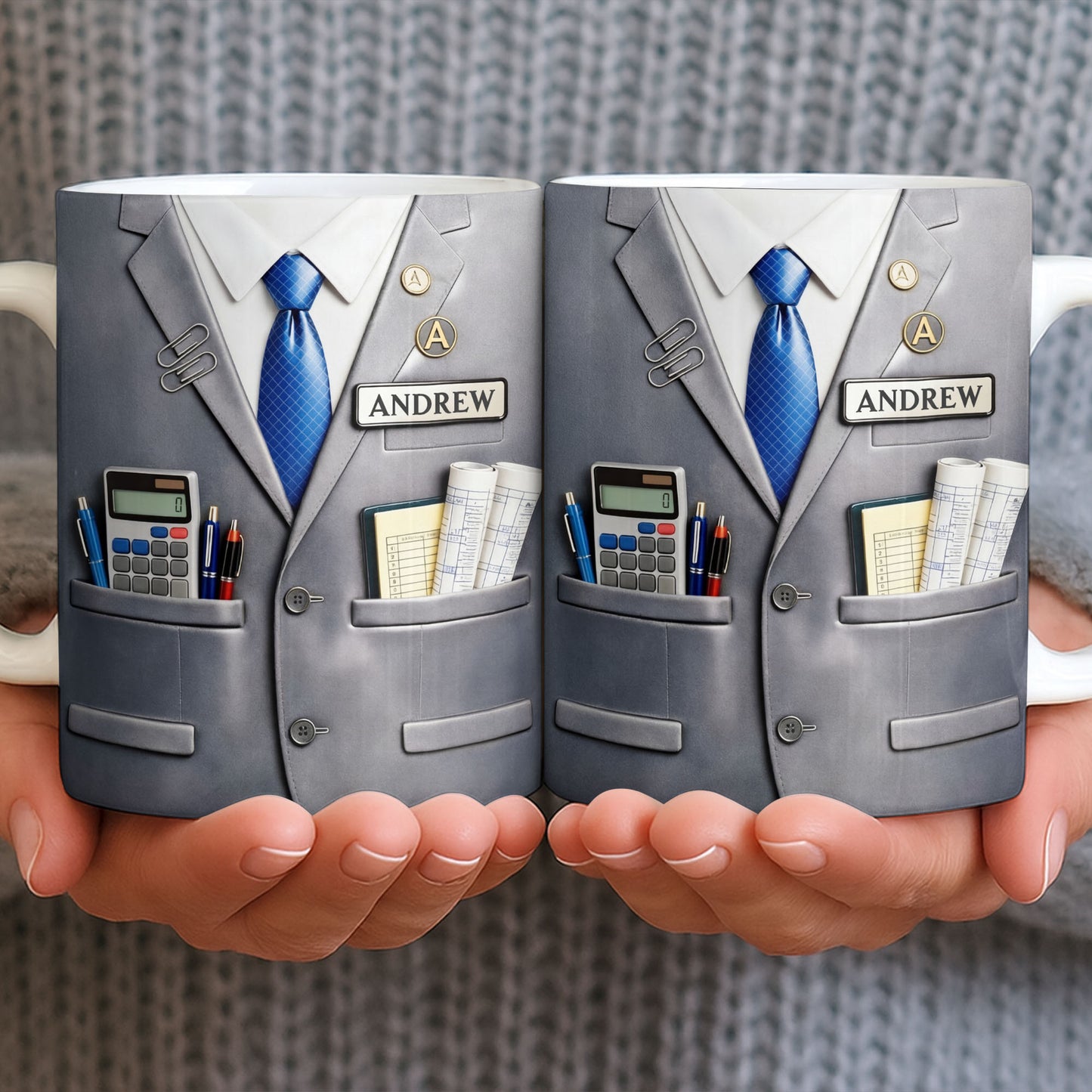 Perfect Gift For The Professional With Business Suit Design