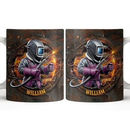 Customize Your Unique Welder Coffee Mug