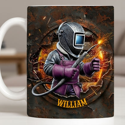 Customize Your Unique Welder Coffee Mug