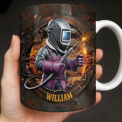 Customize Your Unique Welder Coffee Mug