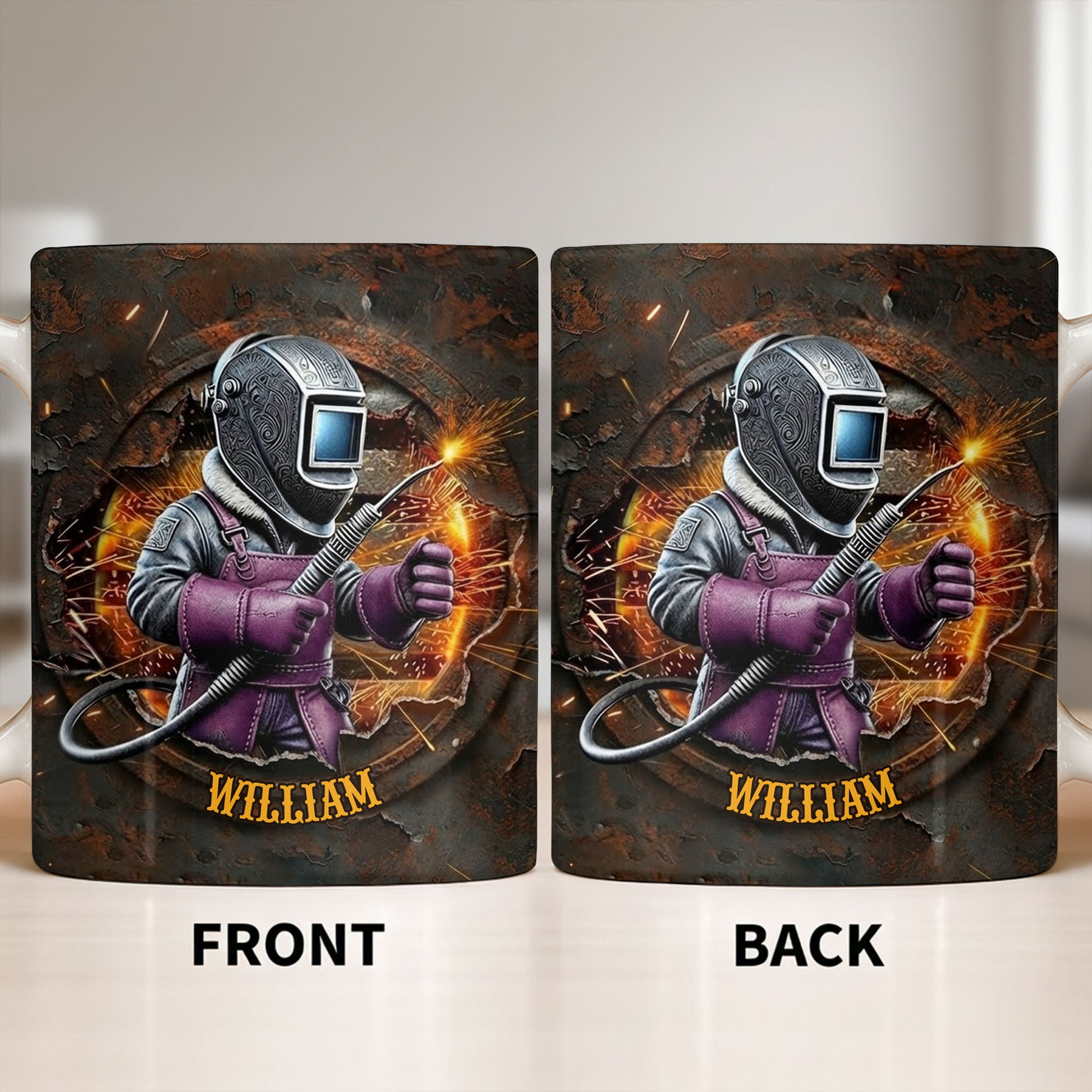 Customize Your Unique Welder Coffee Mug