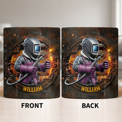Customize Your Unique Welder Coffee Mug