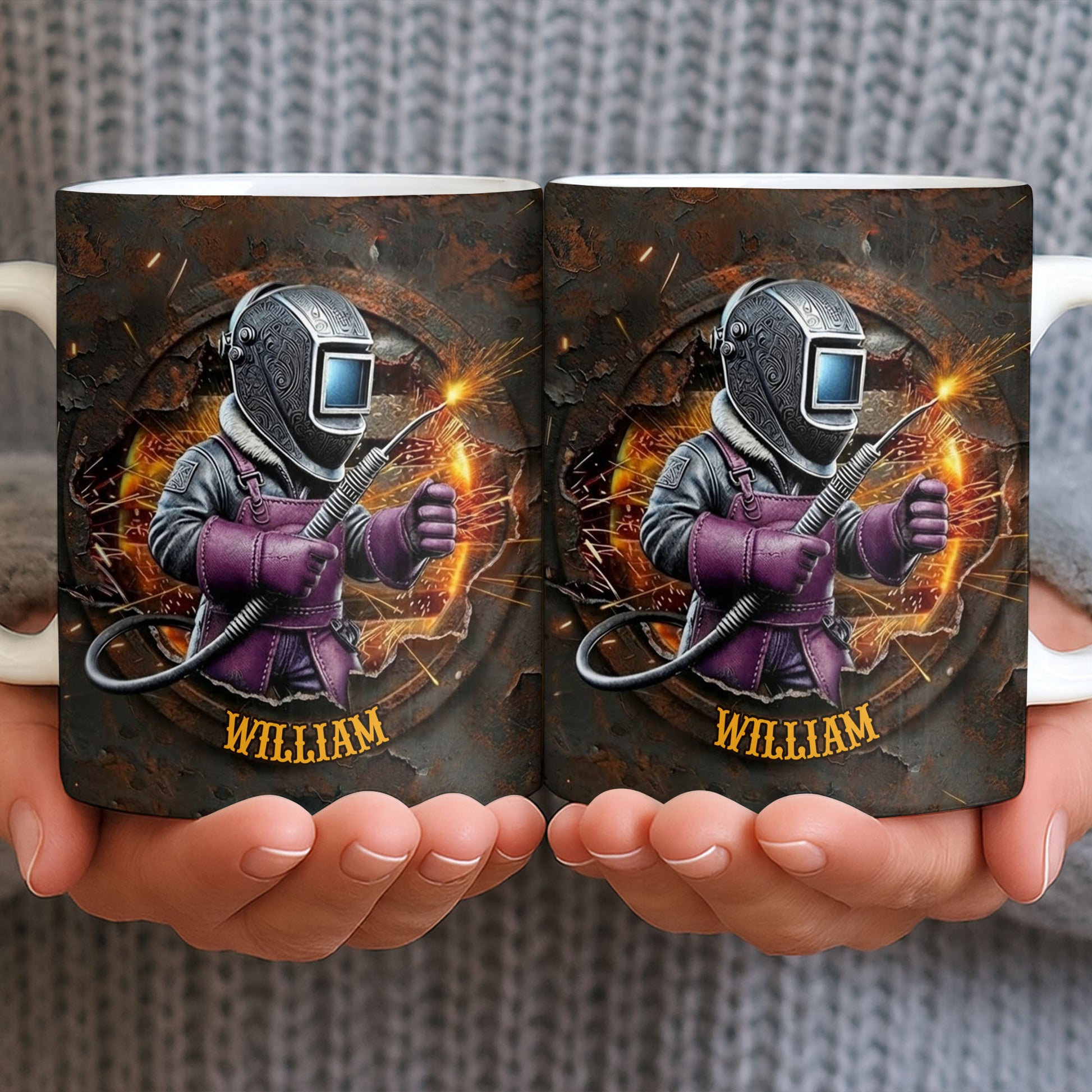 Customize Your Unique Welder Coffee Mug