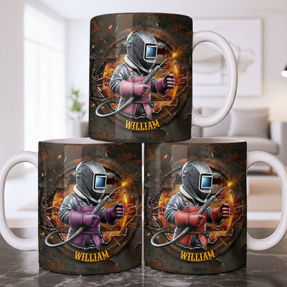 Customize Your Unique Welder Coffee Mug