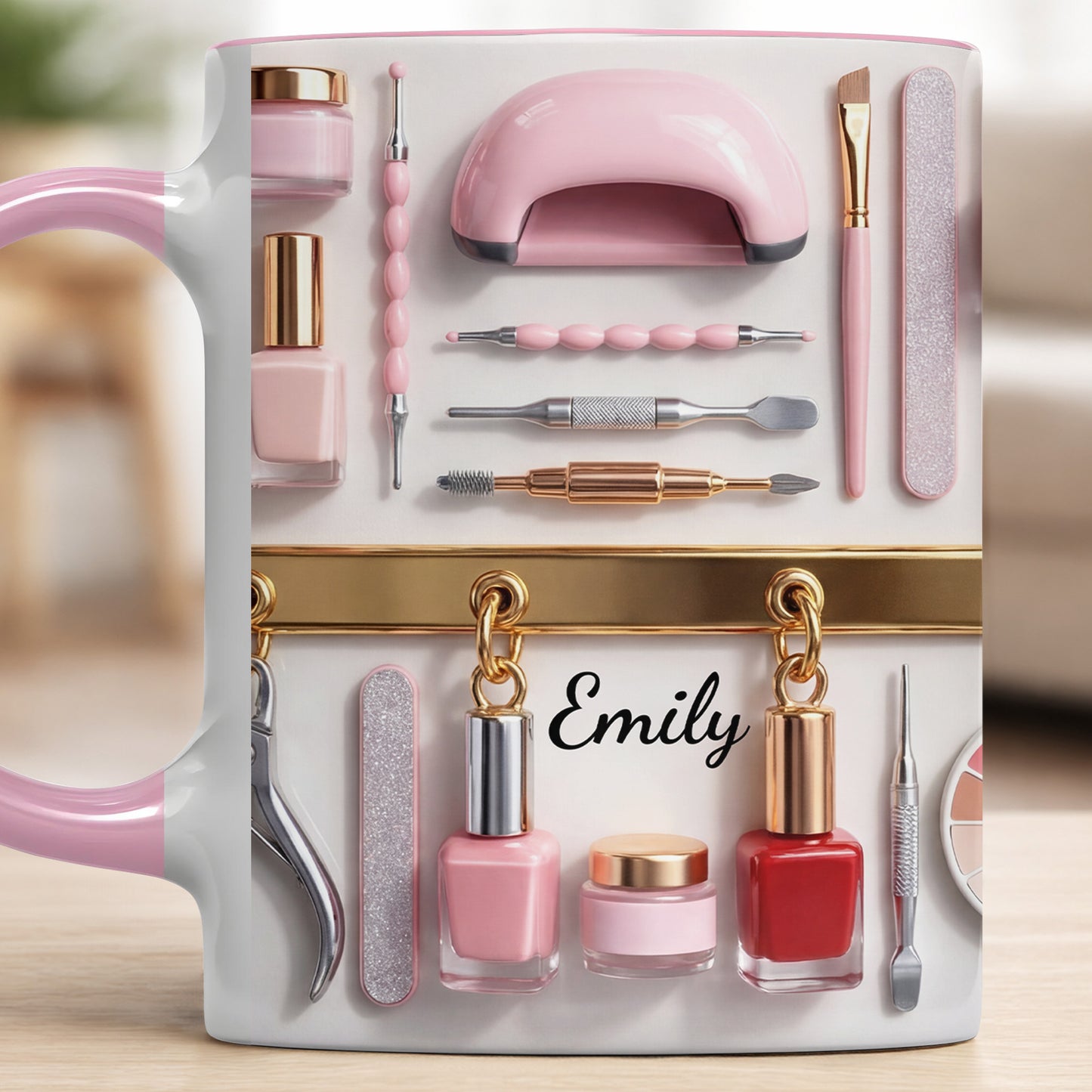 Stay Fabulous Beauty Tools and Nail Polish Art Design