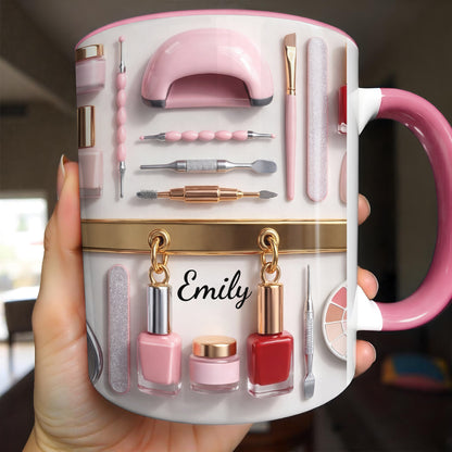 Stay Fabulous Beauty Tools and Nail Polish Art Design