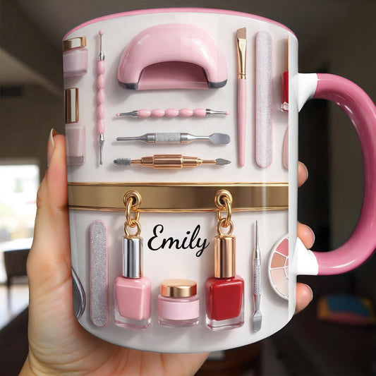 Stay Fabulous Beauty Tools and Nail Polish Art Design