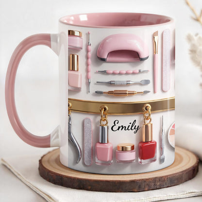 Stay Fabulous Beauty Tools and Nail Polish Art Design