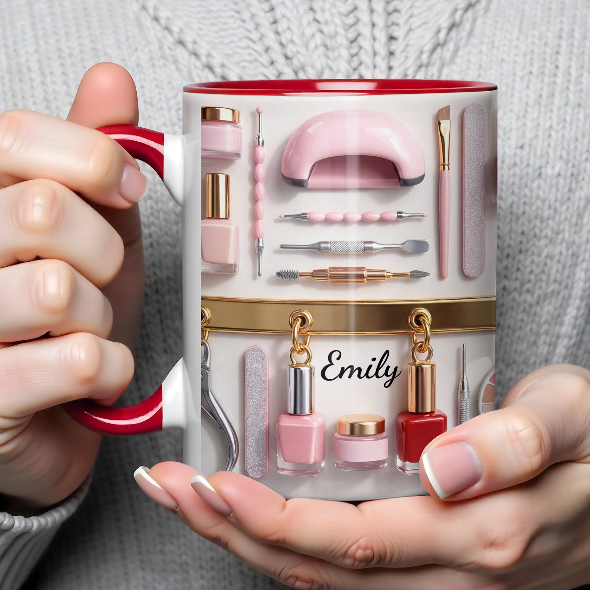 Stay Fabulous Beauty Tools and Nail Polish Art Design