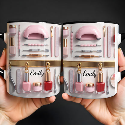 Stay Fabulous Beauty Tools and Nail Polish Art Design