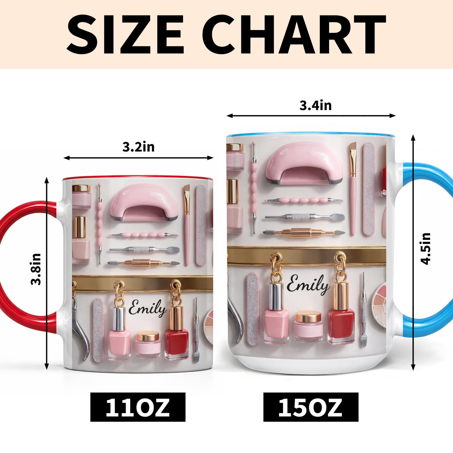 Stay Fabulous Beauty Tools and Nail Polish Art Design