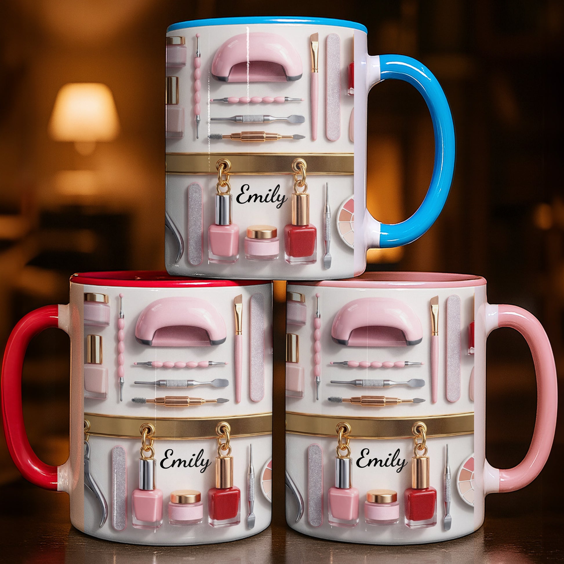 Stay Fabulous Beauty Tools and Nail Polish Art Design