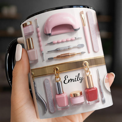 Stay Fabulous Beauty Tools and Nail Polish Art Design