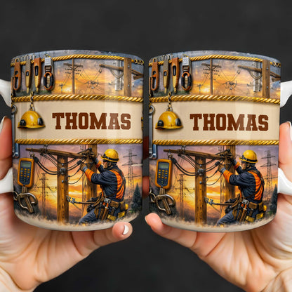 Celebrate The Hardworking Lineman, Utility Pole Design