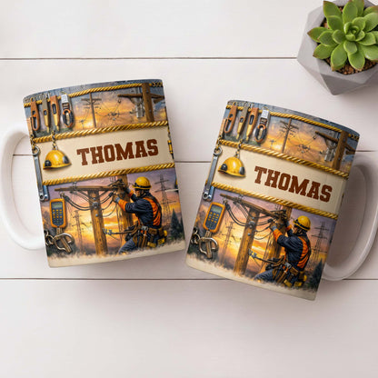 Celebrate The Hardworking Lineman, Utility Pole Design